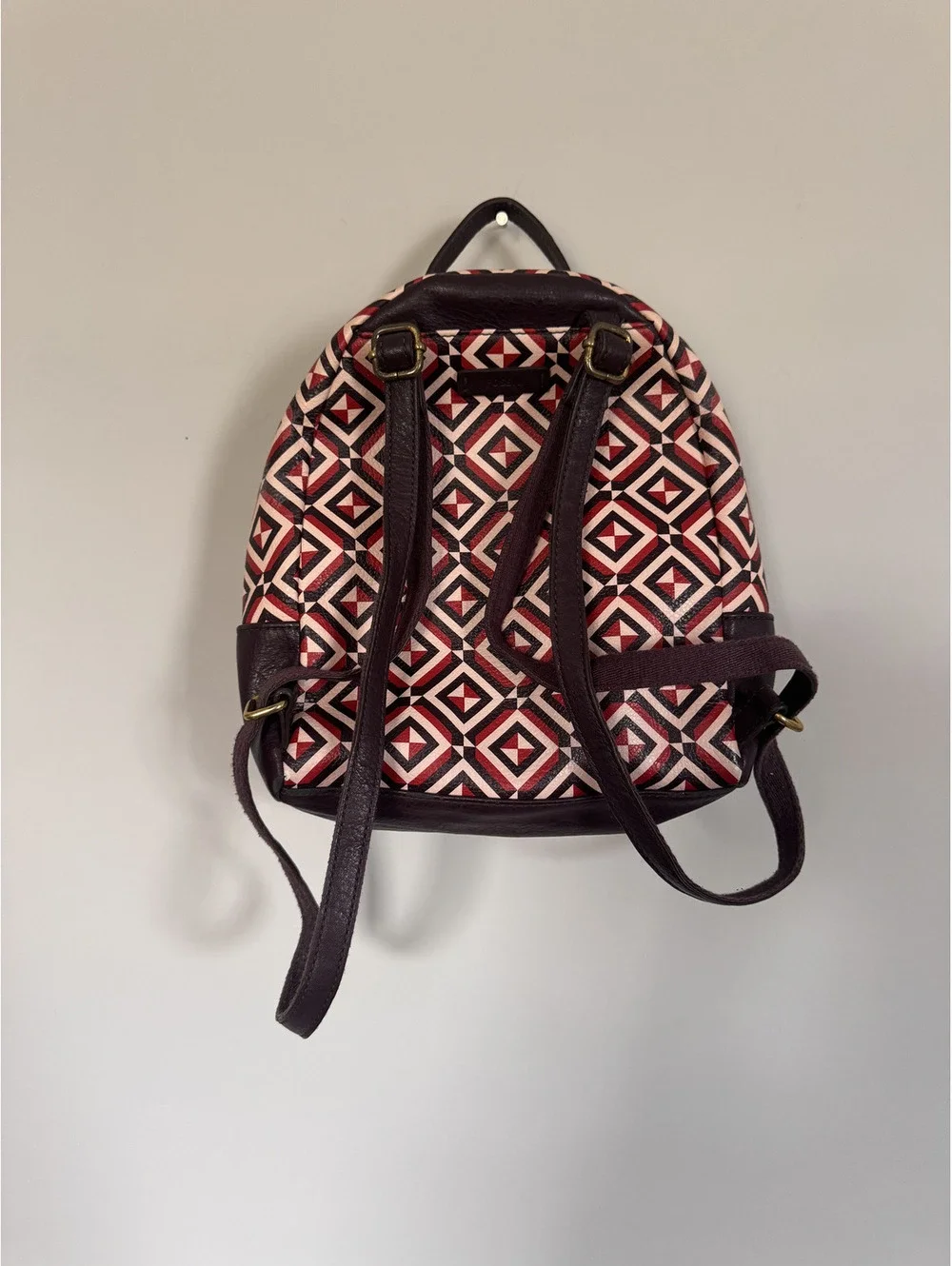 Fossil Felicity Red Mini Backpack **read description**